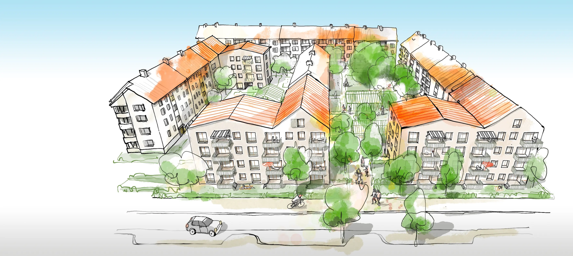 Neubau in Wettbergen, In der Rehre